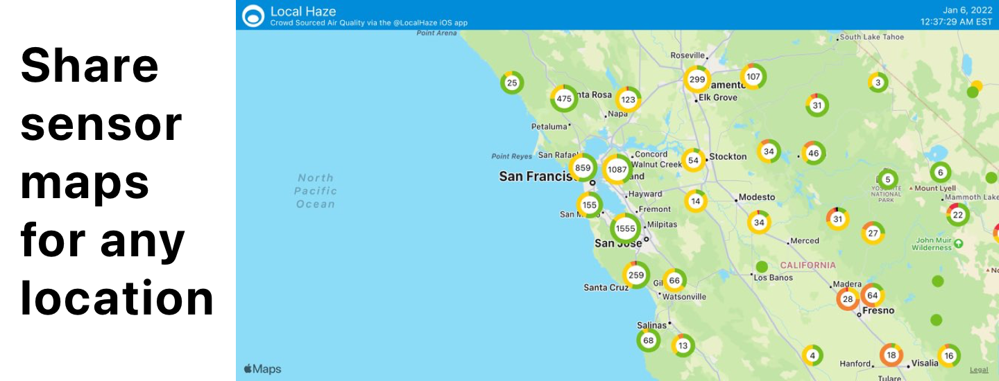 Share Local Haze sensor maps