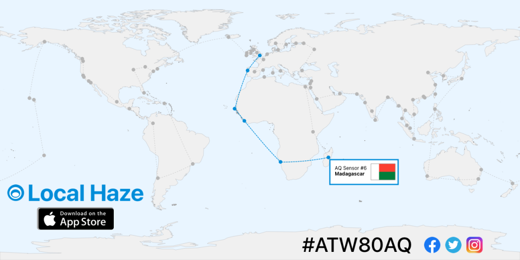 Local Haze around the world Stop #6 visit to Madagascar #ATW80AQ