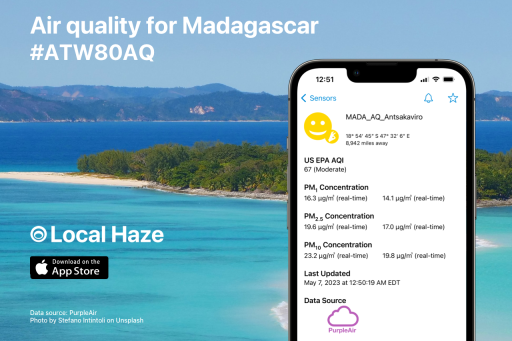 Local Haze Around the World Stop #6 visit to Madagascar #ATW80AQ
